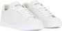 Dolce & Gabbana Portofino leren sneakers met logo-reliëf Wit - Thumbnail 2