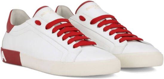 Dolce & Gabbana Portofino low-top sneakers Wit