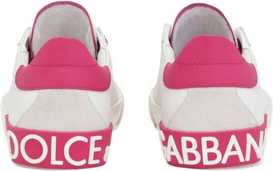 Dolce & Gabbana Portofino low-top sneakers Wit