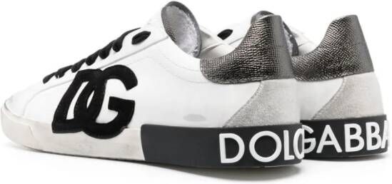 Dolce & Gabbana Portofino low-top sneakers Wit