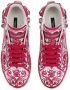 Dolce & Gabbana Portofino Majolica sneakers Rood - Thumbnail 4