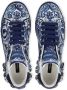 Dolce & Gabbana Portofino leren sneakers Blauw - Thumbnail 4