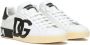 Dolce & Gabbana Portofino leren sneakers met logoprint Wit - Thumbnail 2