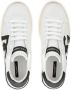 Dolce & Gabbana Portofino leren sneakers met logoprint Wit - Thumbnail 4