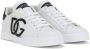 Dolce & Gabbana Portofino leren sneakers met logo label Wit - Thumbnail 2