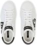 Dolce & Gabbana Portofino leren sneakers met logo label Wit - Thumbnail 4