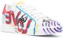Dolce & Gabbana Portofino geverfde leren sneakers Wit - Thumbnail 2