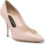 Dolce & Gabbana Pumps met logoplakkaat Roze - Thumbnail 2