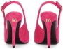 Dolce & Gabbana Pumps met logoplakkaat Roze - Thumbnail 3