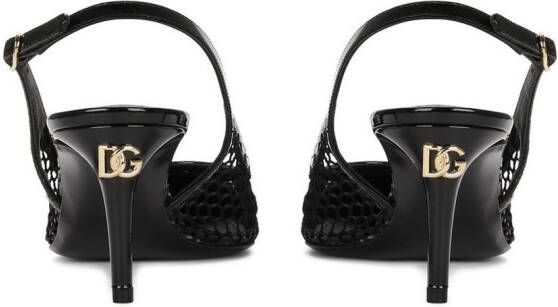 Dolce & Gabbana Pumps met puntige neus Zwart