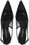 Dolce & Gabbana Pumps met puntige neus Zwart - Thumbnail 4