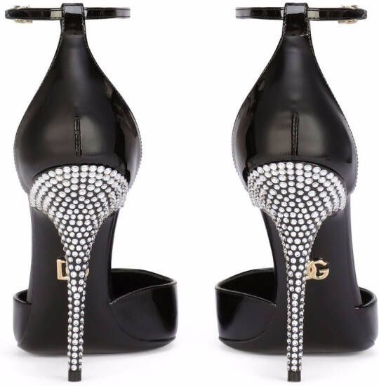 Dolce & Gabbana Pumps verfraaid met kristal Zwart