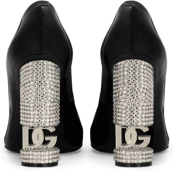 Dolce & Gabbana Pumps verfraaid met kristallen Zwart
