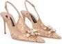 Dolce & Gabbana Rainbow Lace pumps Beige - Thumbnail 2