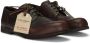 Dolce & Gabbana Leren derby schoenen met logo-label Bruin - Thumbnail 2