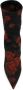 Dolce & Gabbana rose patterned sock boots Zwart - Thumbnail 3