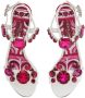 Dolce & Gabbana Sandalen met blokhak Wit - Thumbnail 4