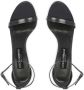 Dolce & Gabbana KIM DOLCE&GABBANA 105mm lakleren sandalen Zwart - Thumbnail 4