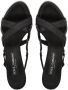 Dolce & Gabbana 105mm sandalen met gekruiste bandjes Zwart - Thumbnail 4