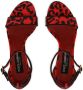 Dolce & Gabbana Sandalen met luipaardprint Rood - Thumbnail 4
