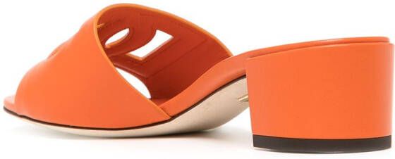 Dolce & Gabbana Sandalen met open neus Oranje