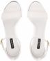 Dolce & Gabbana Sandalen met open neus dames Lamsleer Lamsleer geitenleer leer 35 5 Wit - Thumbnail 4