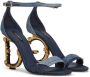 Dolce & Gabbana Sandalen met patchwork Blauw - Thumbnail 2
