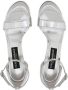 Dolce & Gabbana 145mm sandalen met spiegelend-effect Grijs - Thumbnail 4