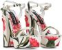 Dolce & Gabbana Sandalen met plateauzool Wit - Thumbnail 2