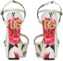 Dolce & Gabbana Sandalen met plateauzool Wit - Thumbnail 3