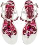 Dolce & Gabbana Sandalen met plateauzool Wit - Thumbnail 4