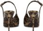 Dolce & Gabbana KIM DOLCE&GABBANA slingback pumps met luipaardprint Bruin - Thumbnail 3