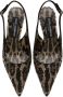 Dolce & Gabbana Slingback pumps Bruin - Thumbnail 4