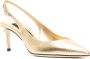 Dolce & Gabbana Slingback pumps Goud - Thumbnail 2