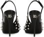 Dolce & Gabbana Slingback pumps met studs Zwart - Thumbnail 3