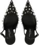 Dolce & Gabbana Slingback pumps met studs Zwart - Thumbnail 4