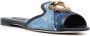Dolce & Gabbana Slip-on sandalen Blauw - Thumbnail 2