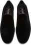 Dolce & Gabbana Fluwelen slippers Zwart - Thumbnail 4