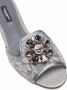 Dolce & Gabbana Slippers met kristallen Grijs - Thumbnail 2