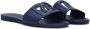 Dolce & Gabbana Slippers met logo Blauw - Thumbnail 2