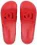 Dolce & Gabbana Slippers met logo-reliëf Rood - Thumbnail 4