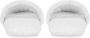 Dolce & Gabbana Katoenen slippers met DG-jacquard Wit - Thumbnail 3