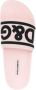 Dolce & Gabbana Slippers met logoprint Roze - Thumbnail 4