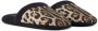 Dolce & Gabbana Slippers met luipaardprint Zwart - Thumbnail 2