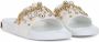 Dolce & Gabbana Slippers met spikes Wit - Thumbnail 2