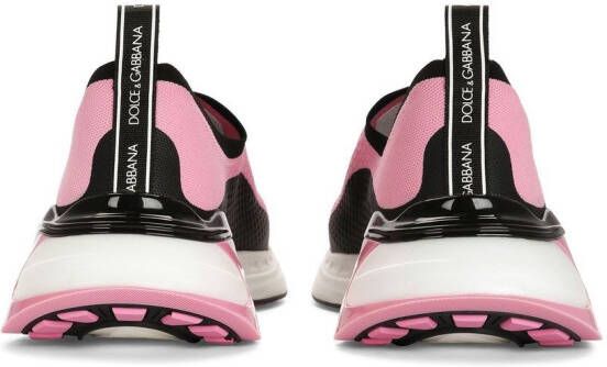 Dolce & Gabbana Fast mesh sneakers Roze