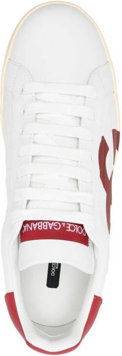 Dolce & Gabbana Sneakers met logoprint Wit