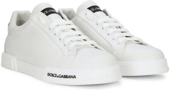 Dolce & Gabbana Sneakers met logoprint Wit