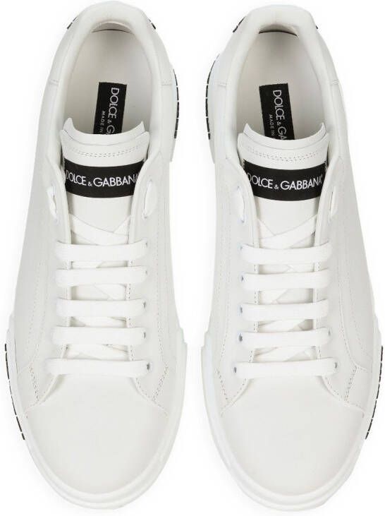 Dolce & Gabbana Sneakers met logoprint Wit