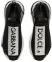 Dolce & Gabbana Fast sneakers verfraaid met stras Zwart - Thumbnail 4